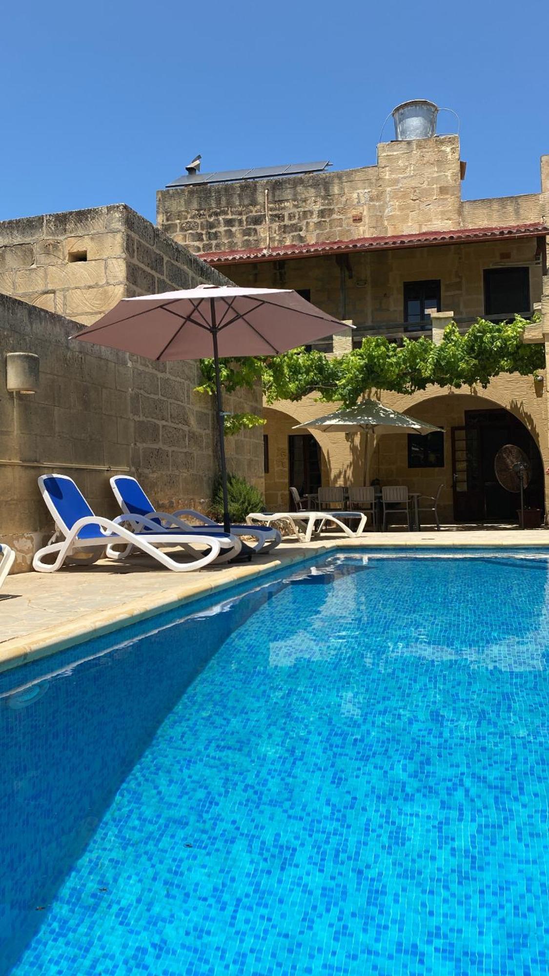 Tal-Masklu Farmhouse Għarb Dış mekan fotoğraf